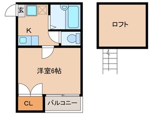 エフ・フラット室見の物件間取画像